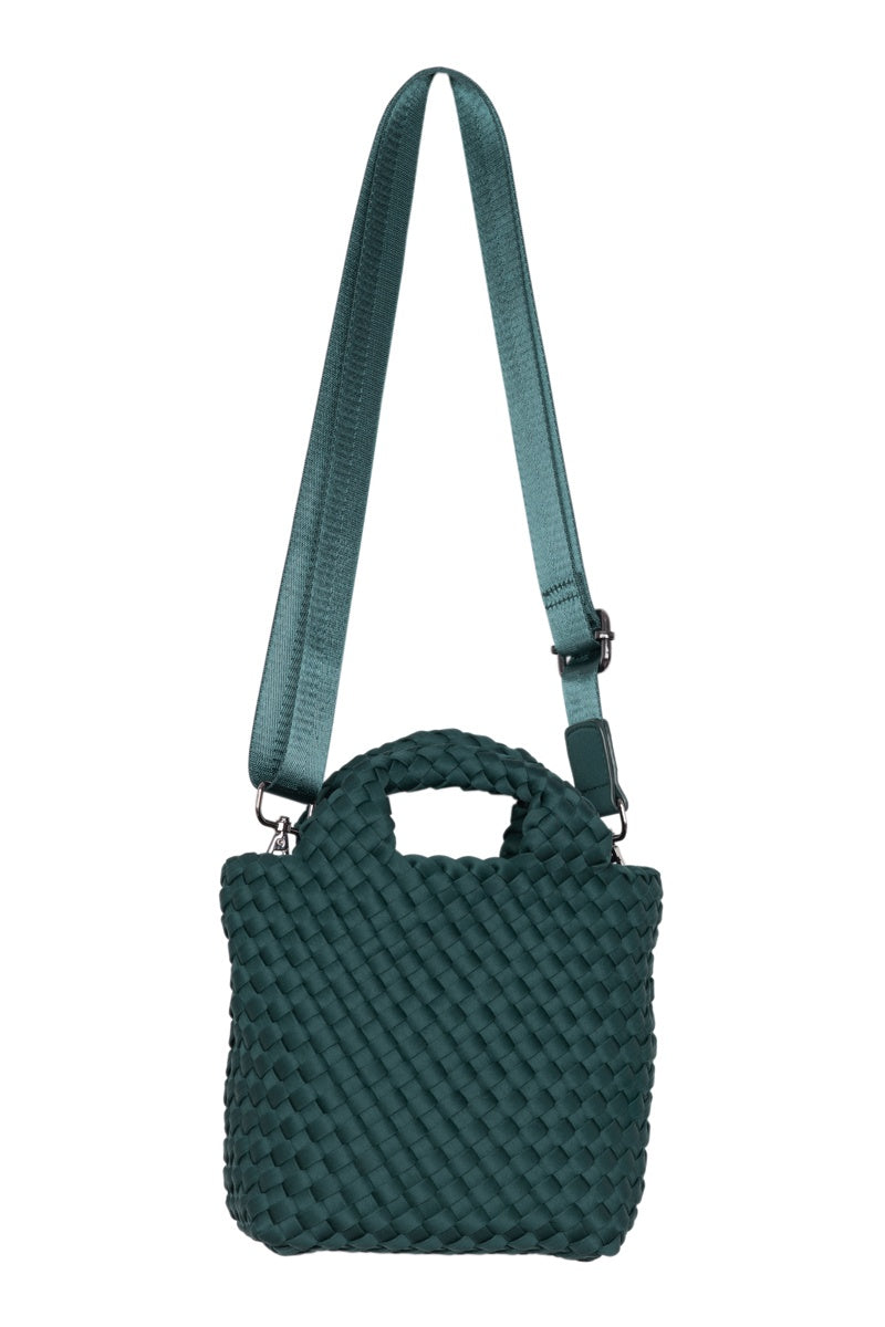 Forest Green Wholesale Woven Bucket Bag Crossbody Forest Green Wholesale Woven Bucket Bag Crossbody