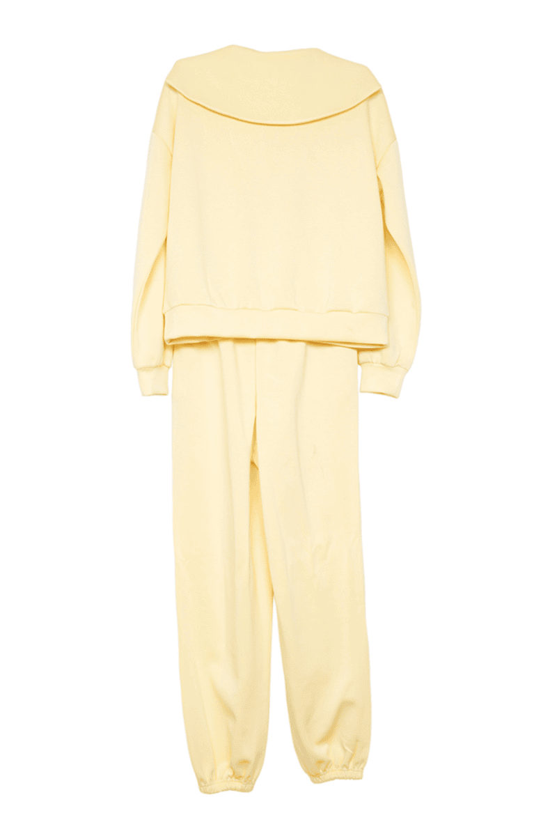 Yellow Women's Wholesale Scuba Pants Set Yellow Women's Wholesale Scuba Pants Set