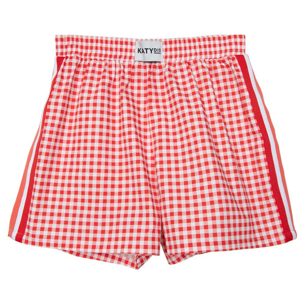 Red Plaid Wholesale Boxers with Patterns