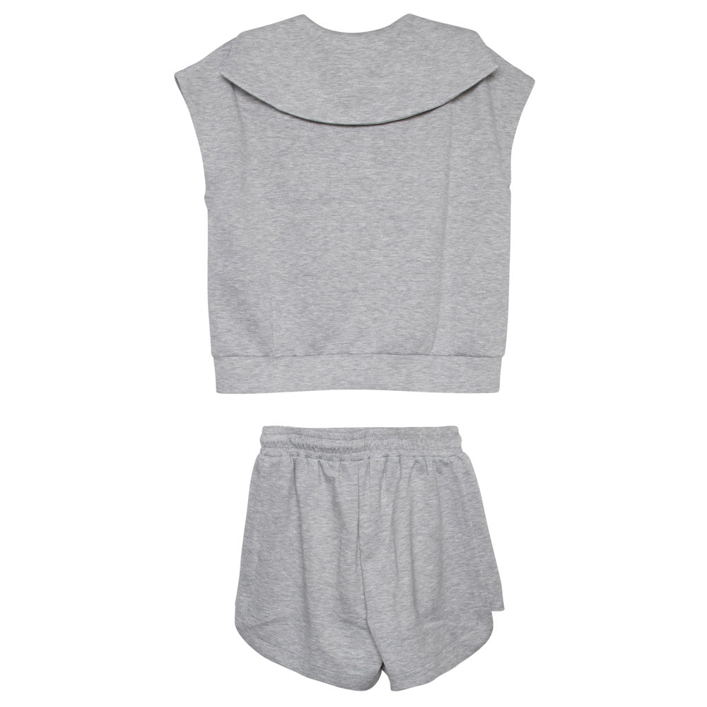 Gray Wholesale Scuba Two Piece Set Gray Wholesale Scuba Two Piece Set