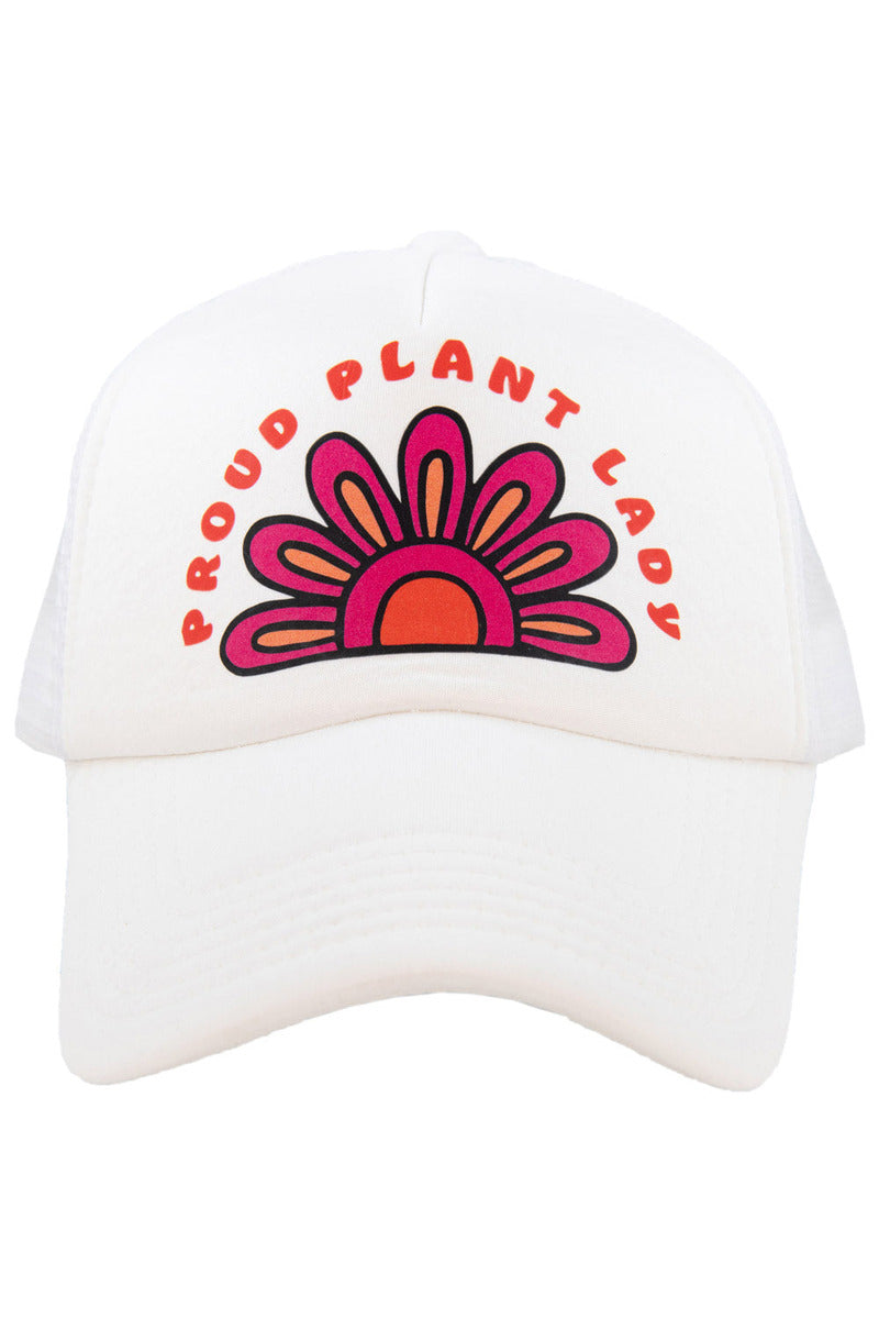 Proud Plant Lady Wholesale Cute Foam Trucker Hat Proud Plant Lady Wholesale Cute Foam Trucker Hat
