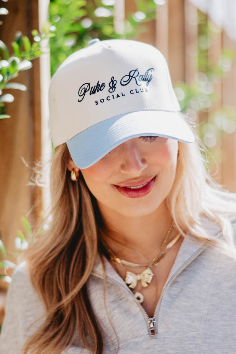 Puke & Rally Social Club Wholesale Two-Toned Vintage Hat Puke & Rally Social Club Wholesale Two-Toned Vintage Hat