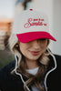 Put It On Santa's Tab Wholesale Vintage Trucker Hat for Women