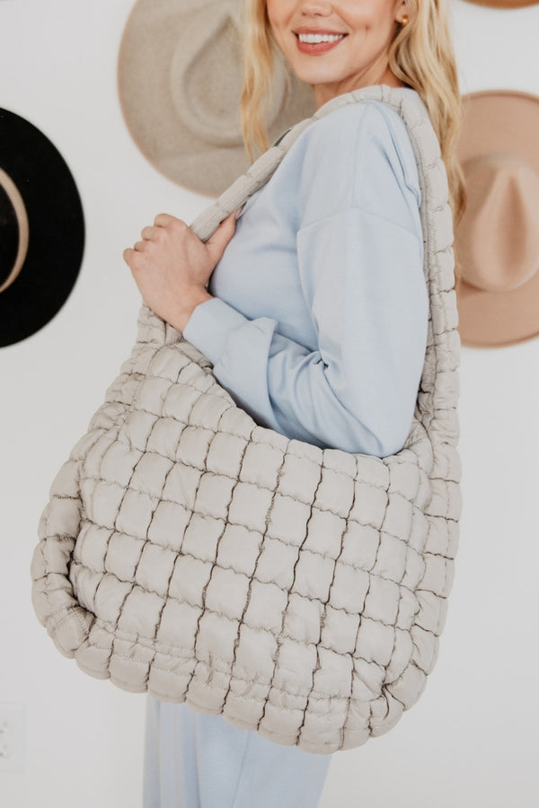 KIMMATIN☆STITCH BIG PUFFER BAG KIM MATIN】STITCH BIG PUFFER BAG (Matin Kim/ショルダーバッグ