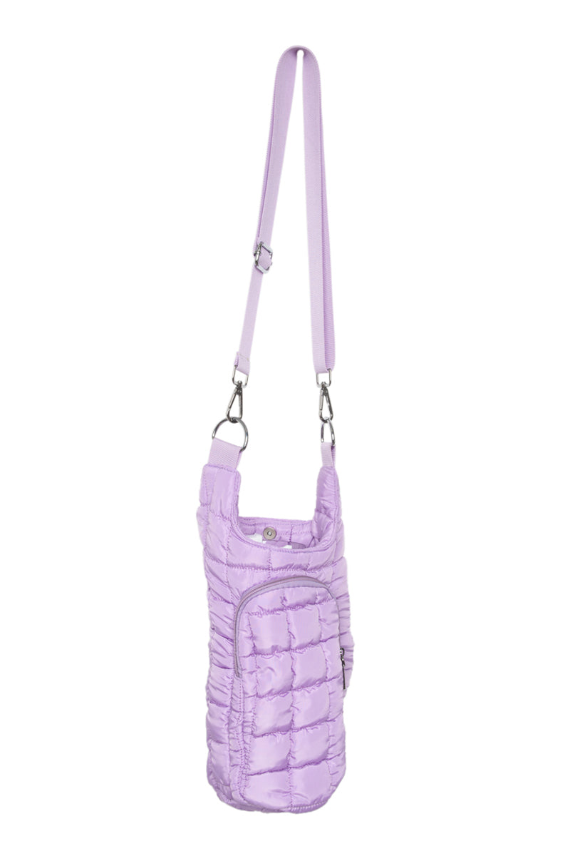 Light Purple Wholesale Quilted Tumbler Carrier Bag Light Purple Wholesale Quilted Tumbler Carrier Bag