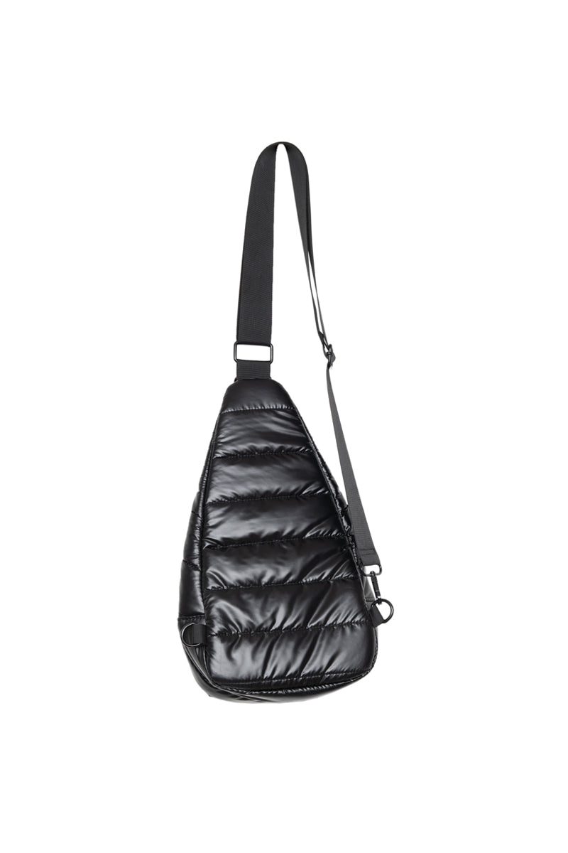 Black Metallic Wholesale Sling Bag Black Metallic Wholesale Sling Bag