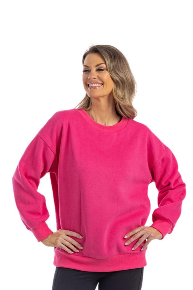 Hot Pink Wholesale Sweatshirt Hot Pink Wholesale Sweatshirt