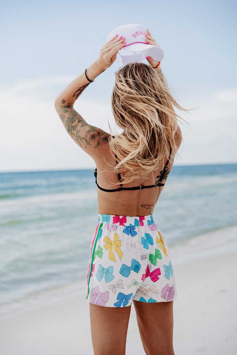 Multicolored Bows Wholesale Ladies Boxer Shorts Multicolored Bows Wholesale Ladies Boxer Shorts