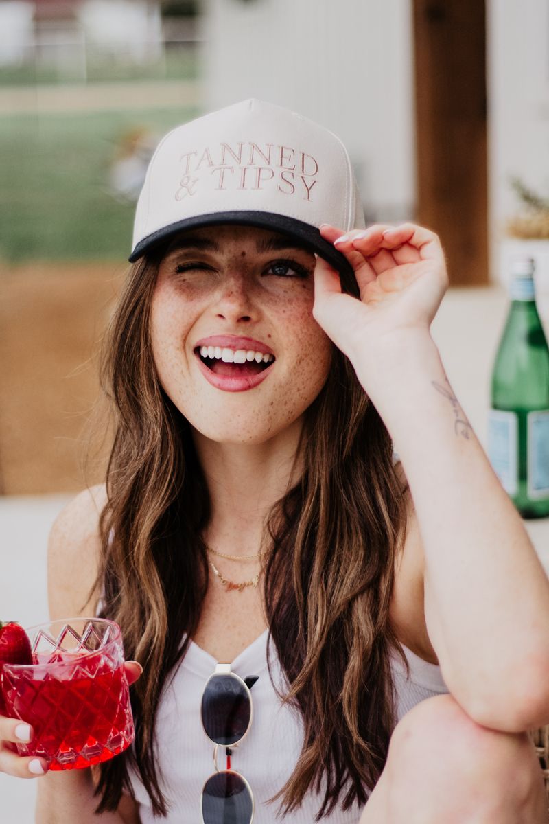 Tanned & Tipsy Wholesale Vintage Trucker Hat Tanned & Tipsy Wholesale Vintage Trucker Hat