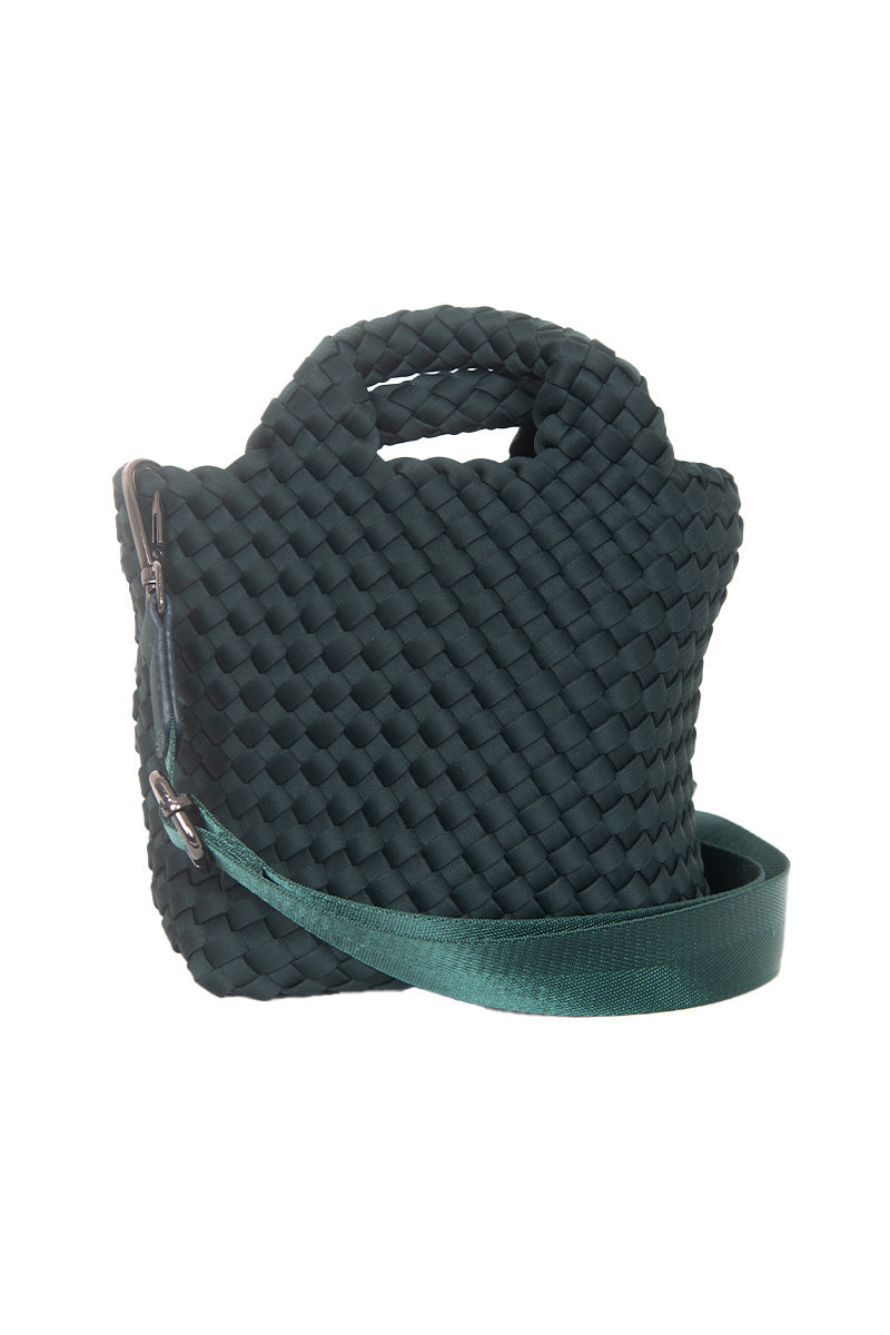Forest Green Wholesale Woven Bucket Bag Crossbody Forest Green Wholesale Woven Bucket Bag Crossbody
