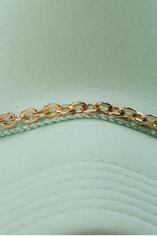 Gold Rolo Wholesale Hat Chain Gold Rolo Wholesale Hat Chain
