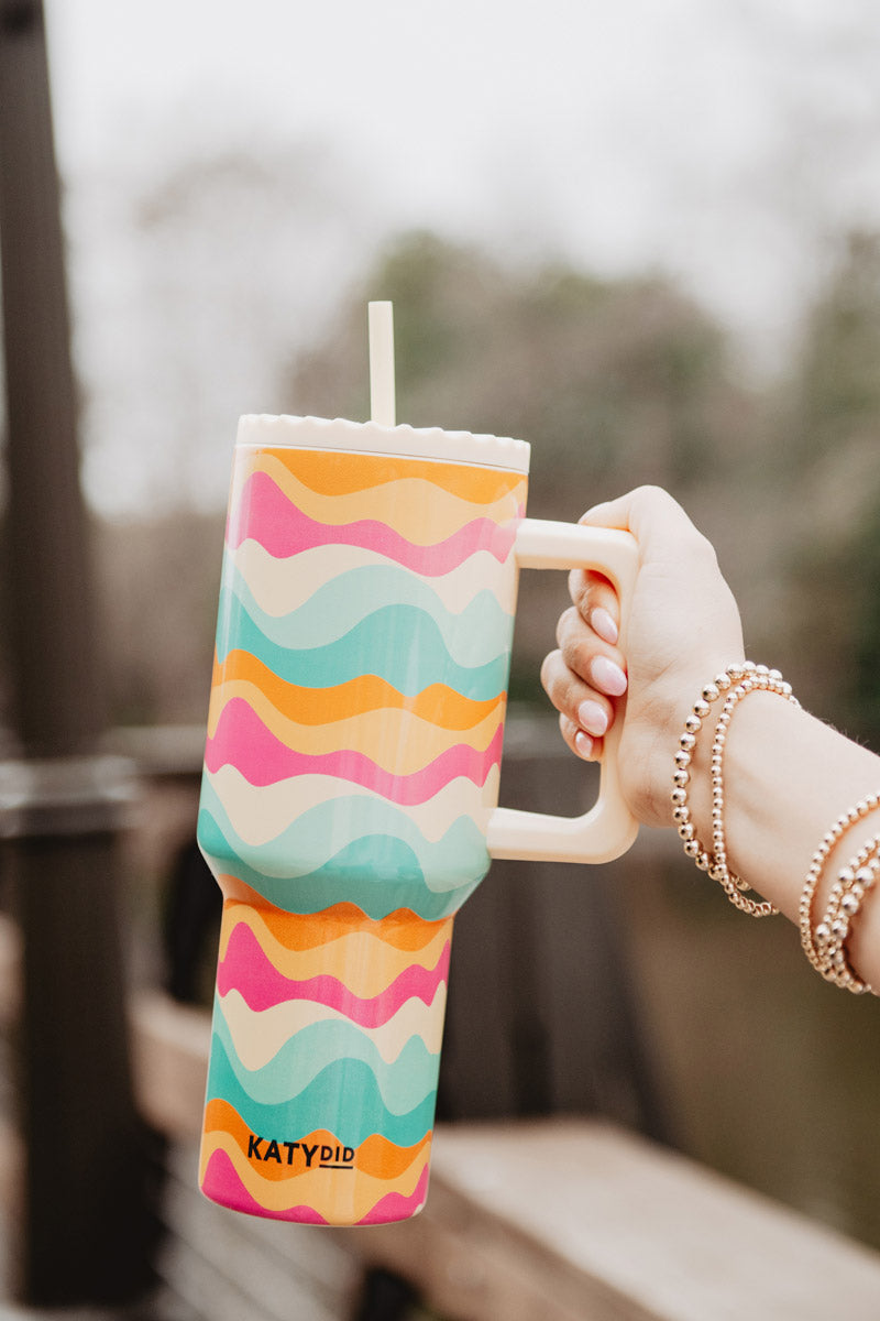 Neon Abstract Colors Wholesale Stainless Steel Tumbler Neon Abstract Colors Wholesale Stainless Steel Tumbler