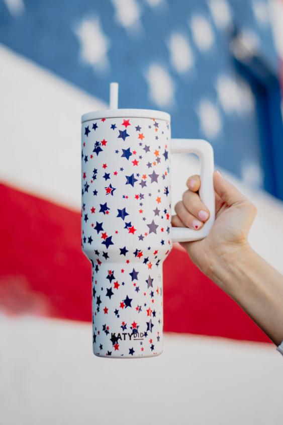 Red, White, Blue STAR Wholesale 38 Oz Tumbler Red, White, Blue STAR Wholesale 38 Oz Tumbler