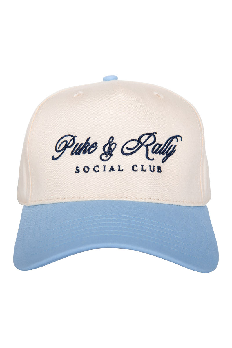 Puke & Rally Social Club Wholesale Two-Toned Vintage Hat Puke & Rally Social Club Wholesale Two-Toned Vintage Hat