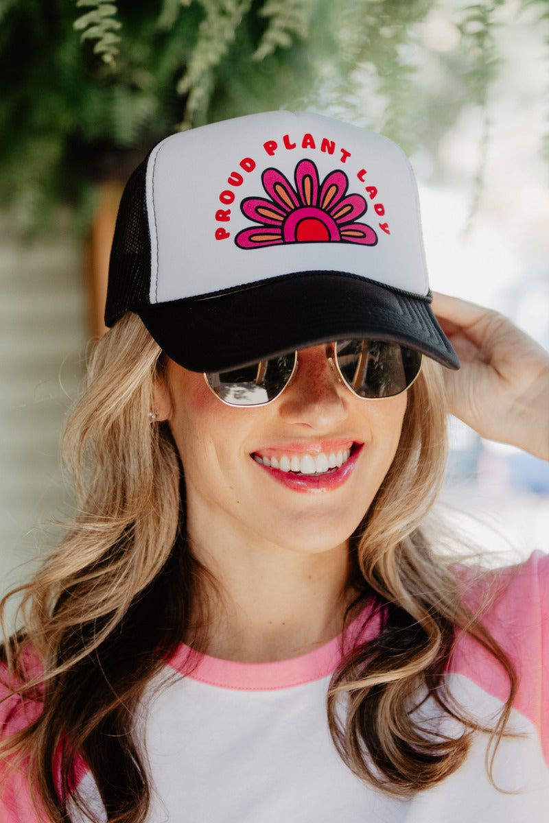 Proud Plant Lady Wholesale Cute Foam Trucker Hat Proud Plant Lady Wholesale Cute Foam Trucker Hat