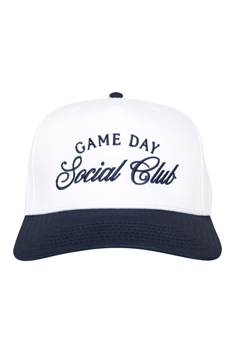 Game Day Social Club Wholesale Two-Toned Vintage Hat Game Day Social Club Wholesale Two-Toned Vintage Hat