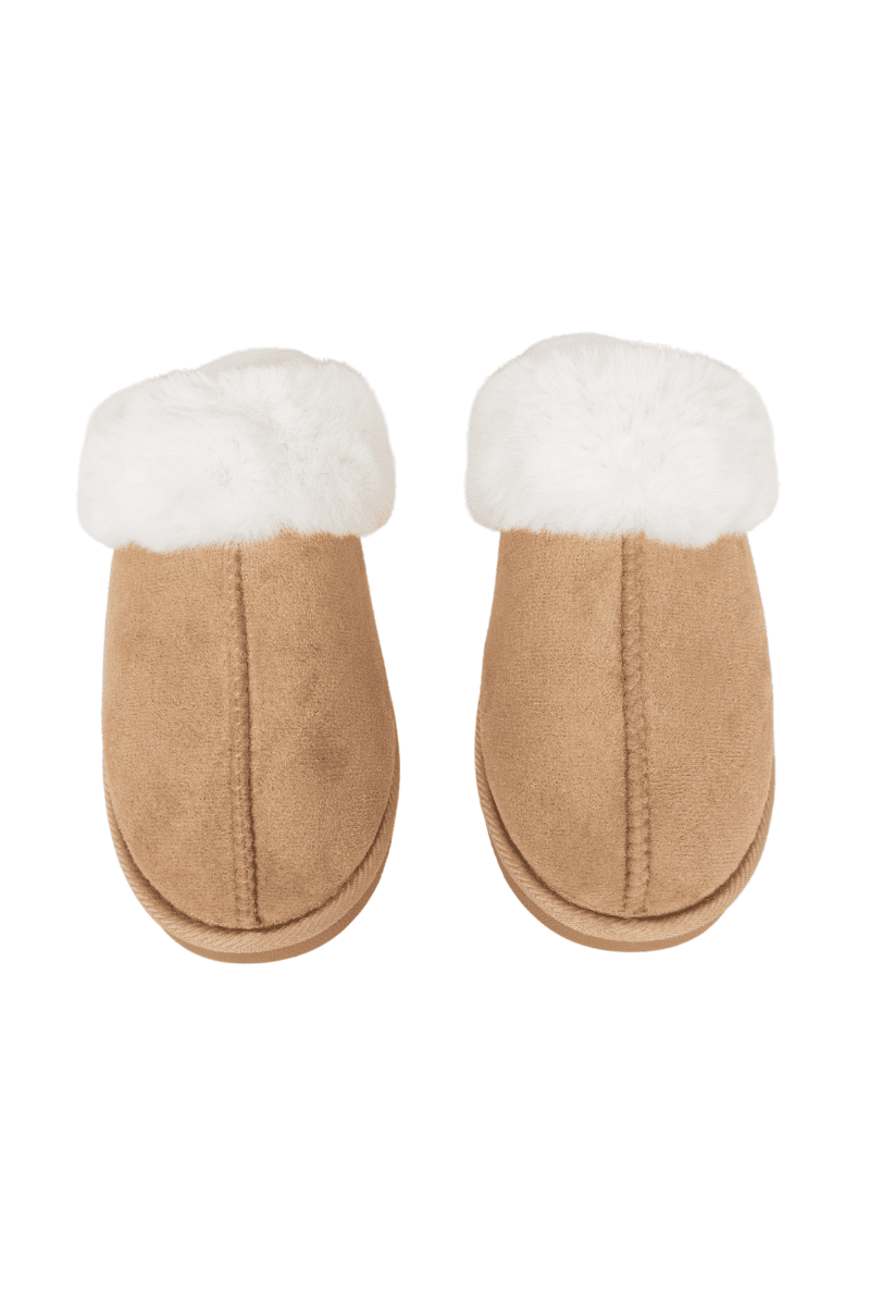 Sand Wholesale Faux Fur Cute Slippers Sand Wholesale Faux Fur Cute Slippers