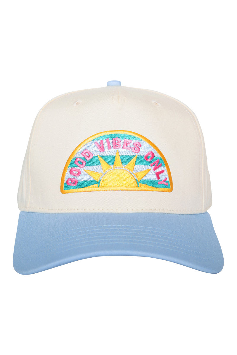 Good Vibes Only Patch Wholesale Vintage Style Hat Good Vibes Only Patch Wholesale Vintage Style Hat