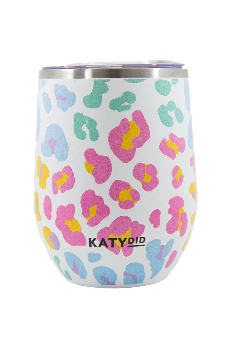 Pastel Leopard Wholesale Insulated WINE TUMBLER Pastel Leopard Wholesale Insulated WINE TUMBLER