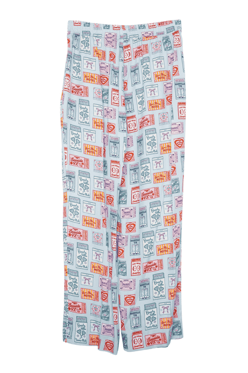 Traveling Matchbook Boxer Pants Women Traveling Matchbook Boxer Pants Women