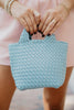 Light Blue Wholesale Bucket Bag Crossbody