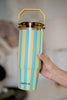 Cabana Tumbler (Yellow and Aqua) Wholesale 30 Oz