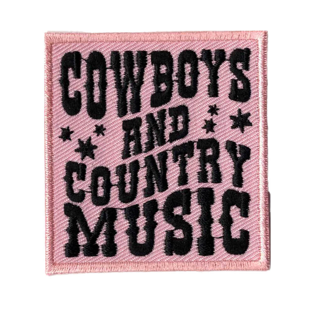 Cowboys and Country Music Wholesale Hat Patch (SET OF 3)