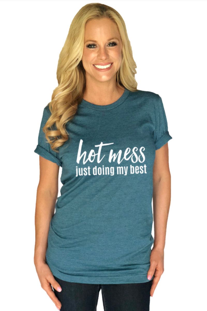 Hot Mess Doing Best Wholesale T-Shirts