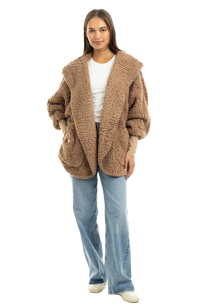 Sherpa Wholesale Body Wrap/Cardigan for Women Hoodie (7 colors)