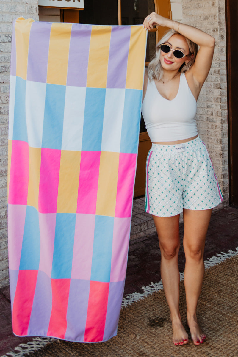 Lake Life Multicolored Wholesale Quick Dry Towel