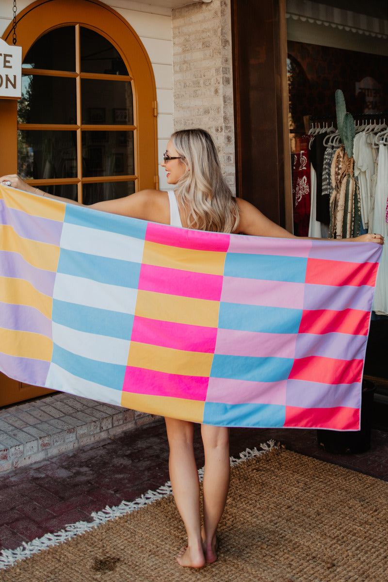 Lake Life Multicolored Wholesale Quick Dry Towel