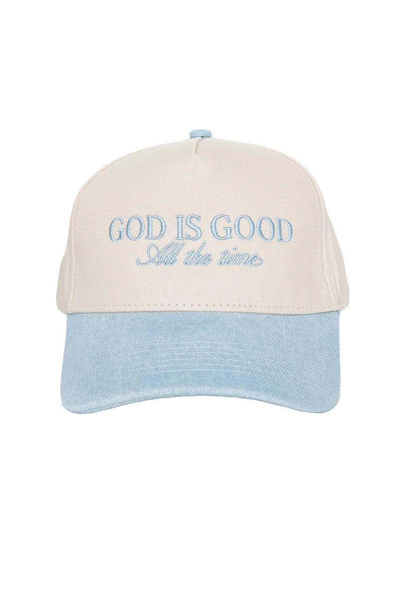 God Is Good All The Time Cap Wholesale Trucker Vintage
