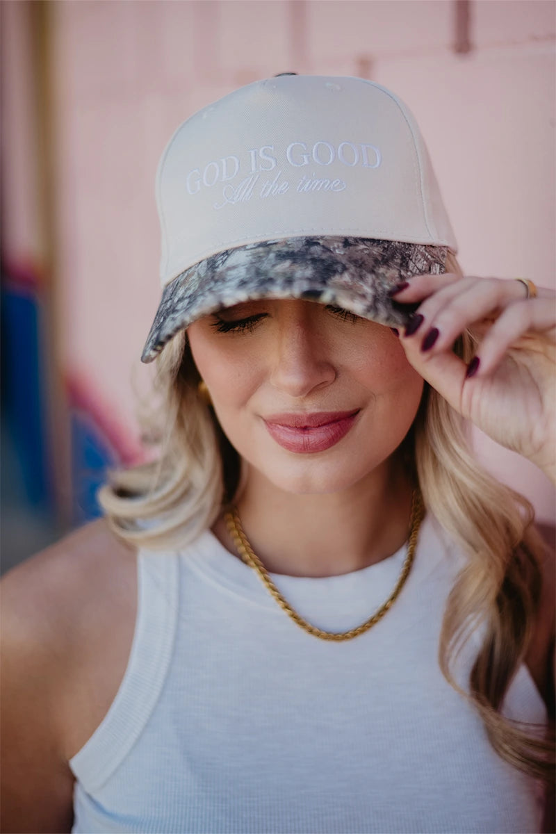 God Is Good All The Time Cap Wholesale Trucker Vintage