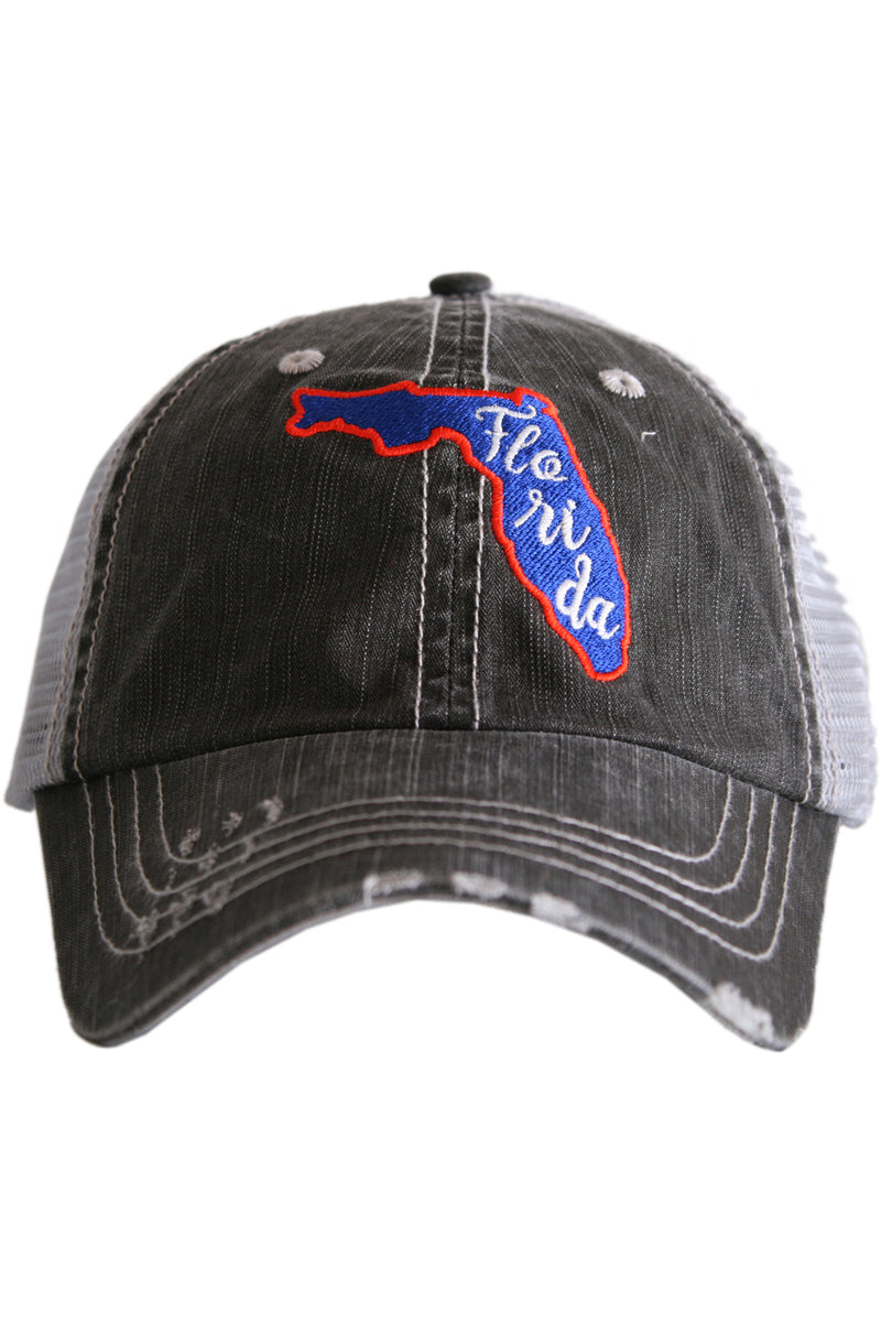 Florida Cut Out State Wholesale Trucker Hats
