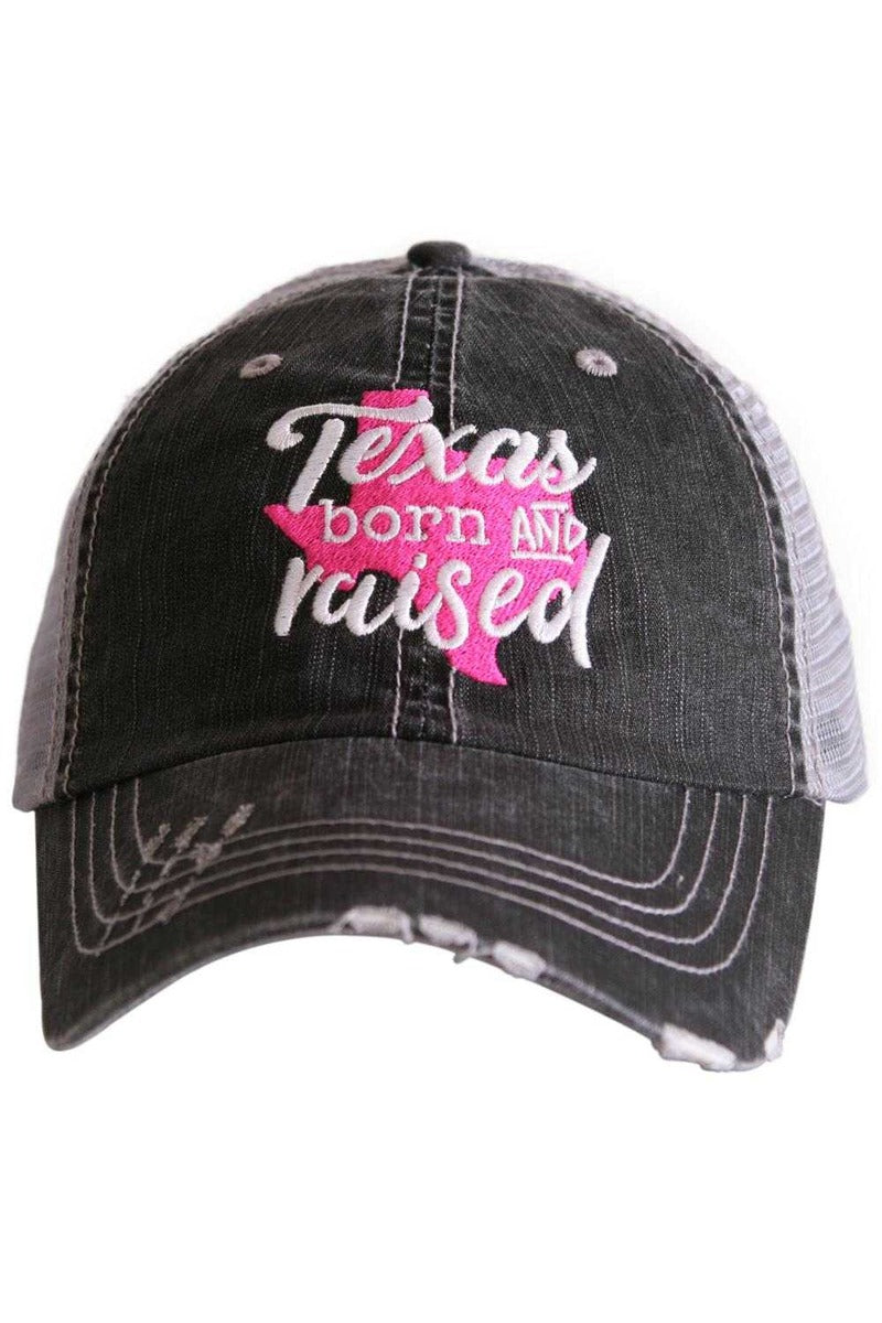 Texas Born and Raised Wholesale Trucker Hats