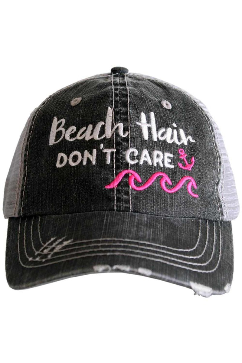 Beach Hair Don't Care WAVES Wholesale Trucker Hats