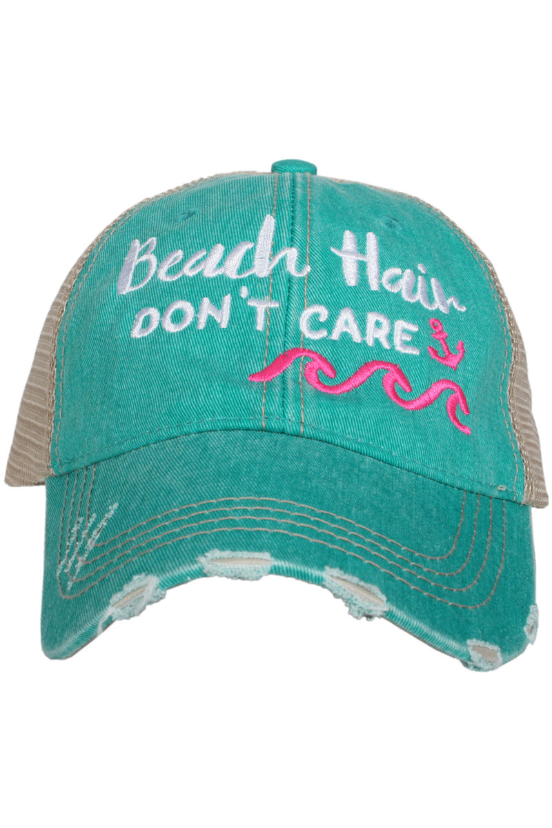 Beach Hair Don't Care WAVES Wholesale Trucker Hats