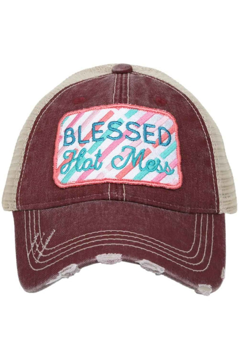 Blessed Hot Mess Wholesale Trucker Hats