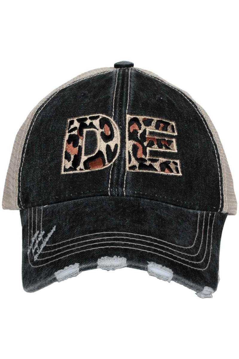DE Delaware Leopard State Wholesale Hat