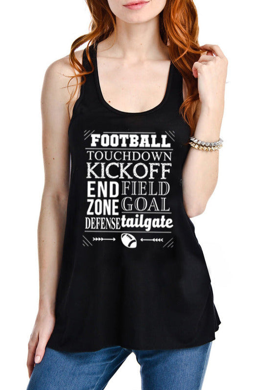 Football Poster Wholesale Tank Tops
