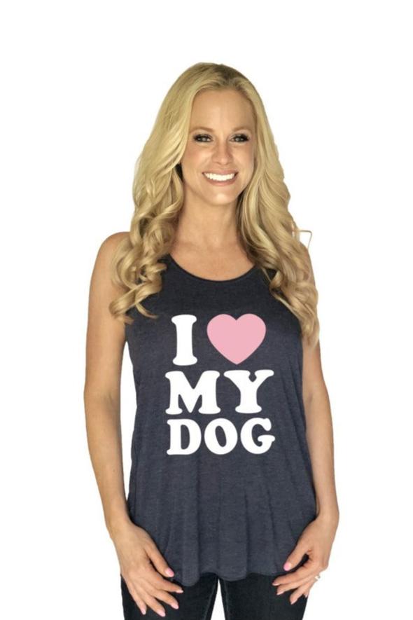 I Love My Dog Wholesale Tank Tops