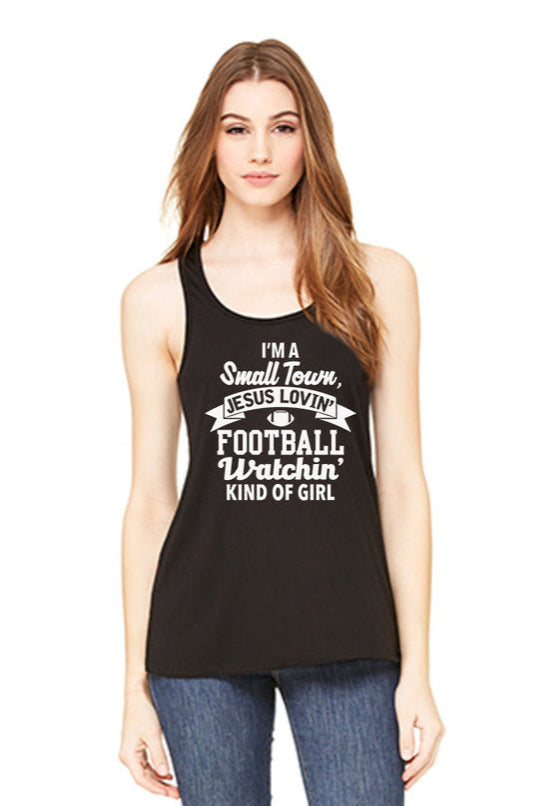 Small Town Football Kind of Girl Wholesale Tank Tops