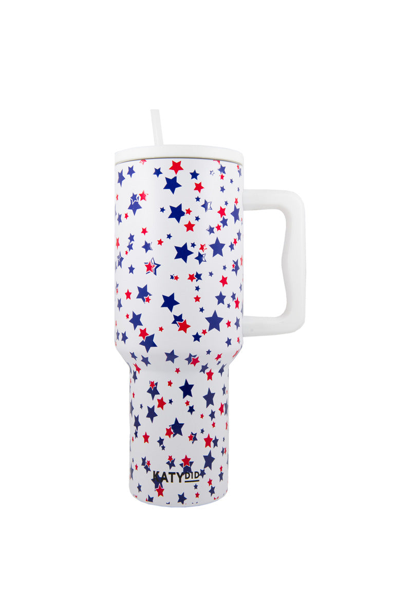 Red, White, Blue STAR Wholesale 38 Oz Tumbler
