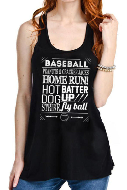 Peanuts & Cracker Jacks Wholesale Baseball Tank Tops
