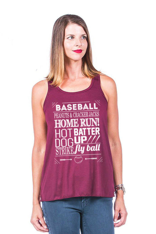 Peanuts & Cracker Jacks Wholesale Baseball Tank Tops
