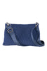 Navy Woven Everywhere Crossbody Sling Bag