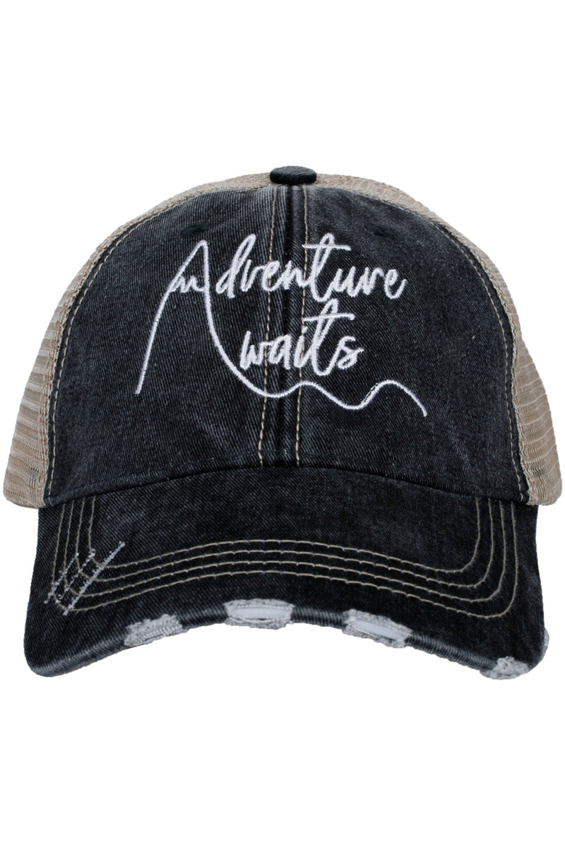 Adventure Awaits Wholesale Trucker Hat
