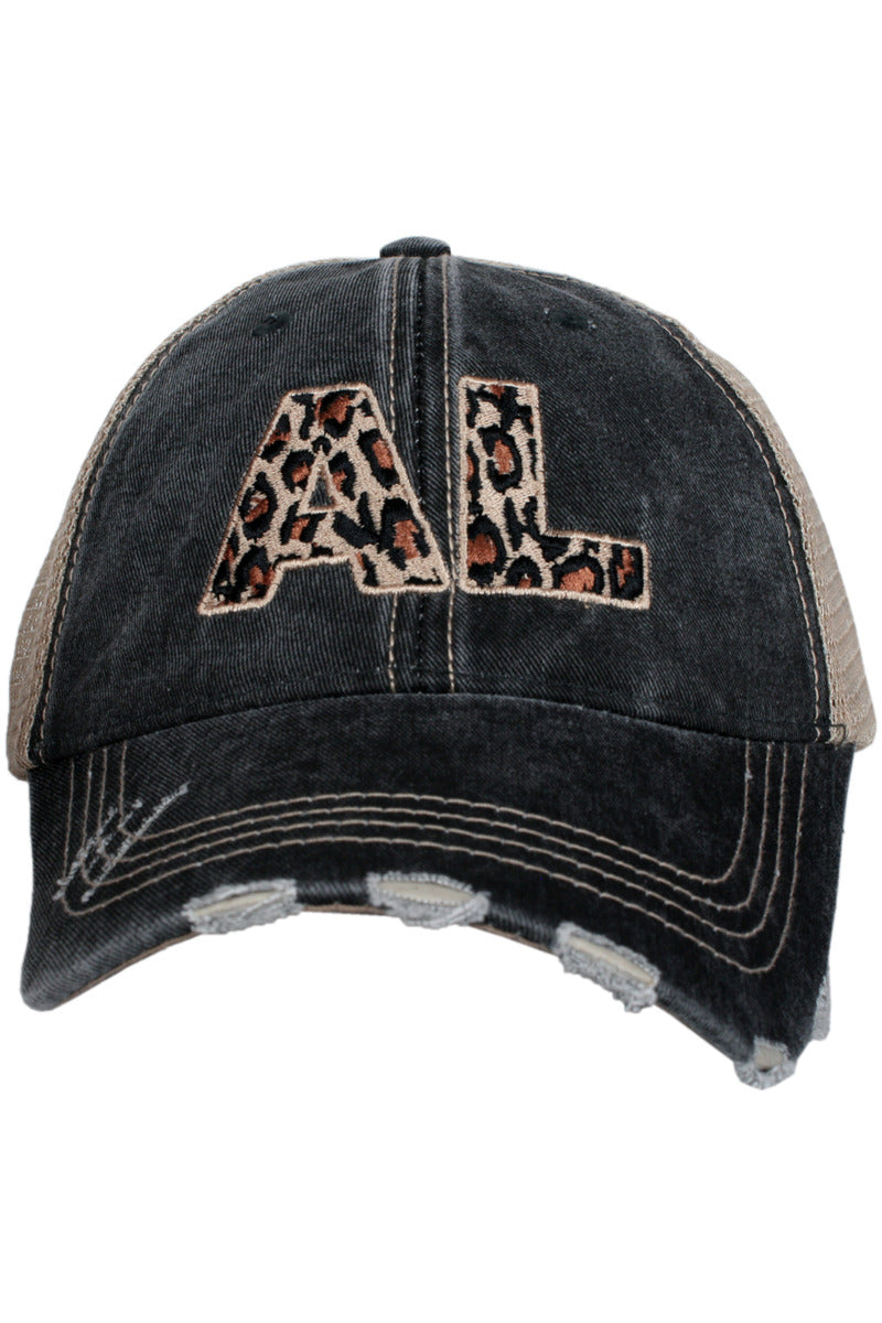 AL Alabama Leopard State Wholesale Hat