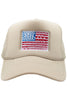 American Flag Wholesale Women's Foam Trucker Hat