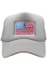 American Flag Wholesale Women's Foam Trucker Hat